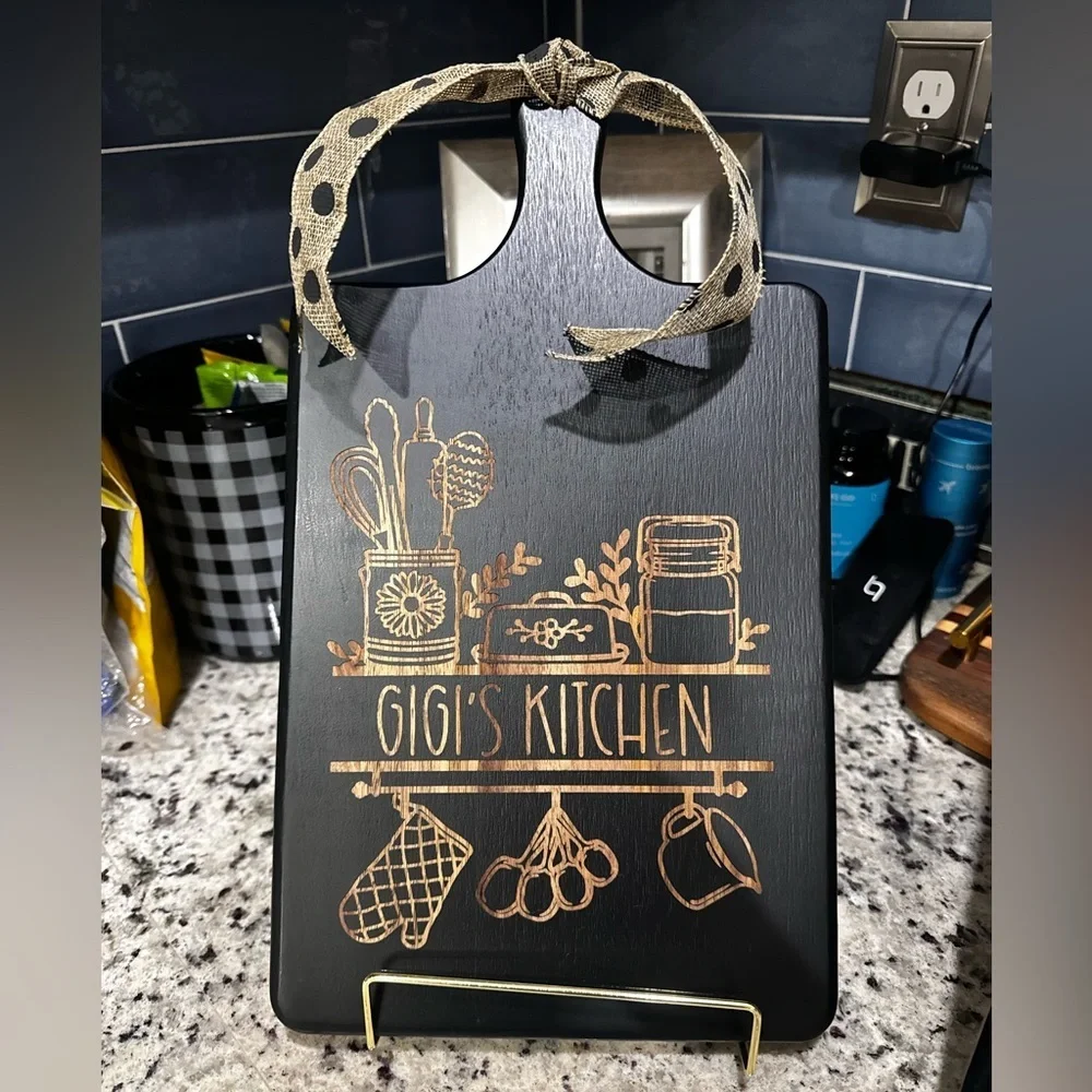 CUSTOM ENGRAVED ACADIA CUTTING BOARD